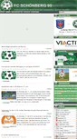 Mobile Screenshot of fcschoenberg95.de