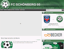 Tablet Screenshot of fcschoenberg95.de